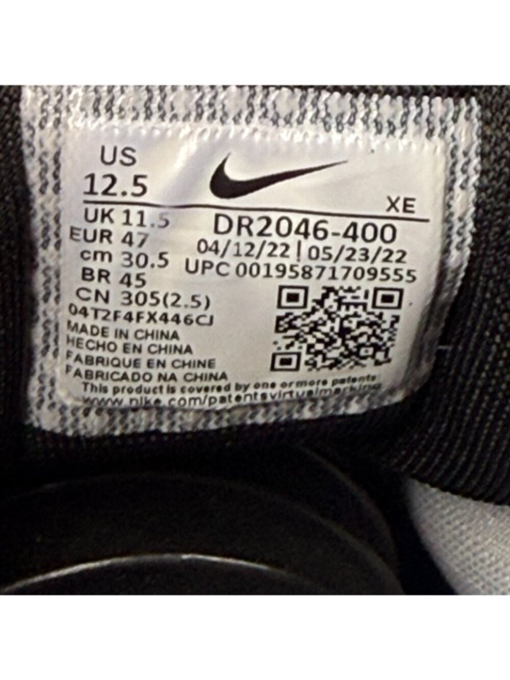 Nike Air Zoom Pegasus 39 Indianapolis Colts NFL Mens 12.5 Blue Shoes DR2046-400 - Picture 9 of 16